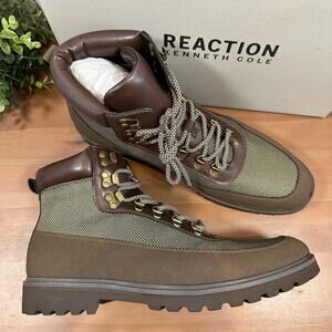 Kenneth Cole Reaction Men's Klay Lug Combat Boots Size 13